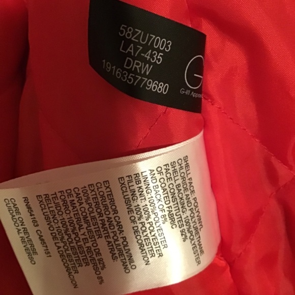 🔥🔥Vintage, chest =27, arm width 9, sleeves 26, shell polyvinyl, gorgeous 🔥 - Picture 8 of 9